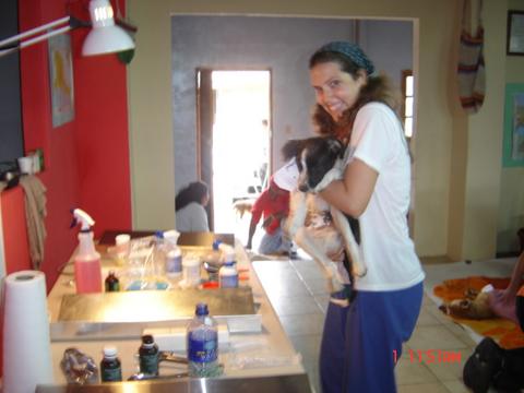 Suzanne from Boquete handled postop shots and treatments